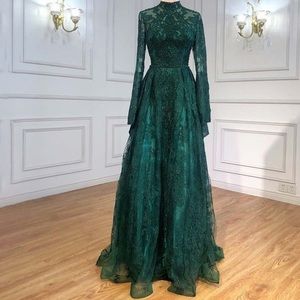 Emerald Green evening gown size 10